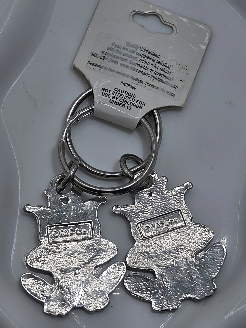👑 Cute Crown Frog Prince Duo Keyring Set | Matching Besties Keychain Set 🐸✨